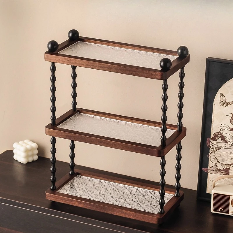 

Medieval cup holder, cup storage rack, household desktop tea cup holder, tea set storage rack, dining side cabinet