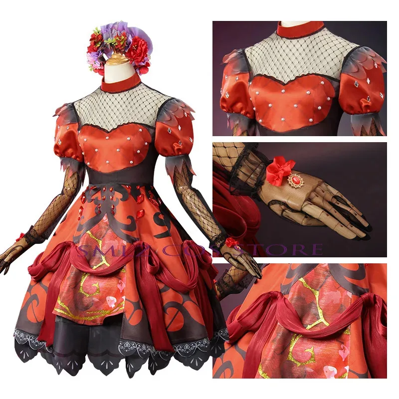 ملكة جمال الرمان بابيلون تأثيري لعبة الهوية الخامس فتاة صغيرة زي الأميرة لوليتا فستان البدلة حفلة هدية الزي للمرأة