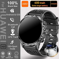 For Huawei Xiaomi GPS Track Smart Watch Men 1.75-Inch Ultra HD AMOLED Screen 600 Mah Battery Bluetooth Call SmartWatch 2025 New