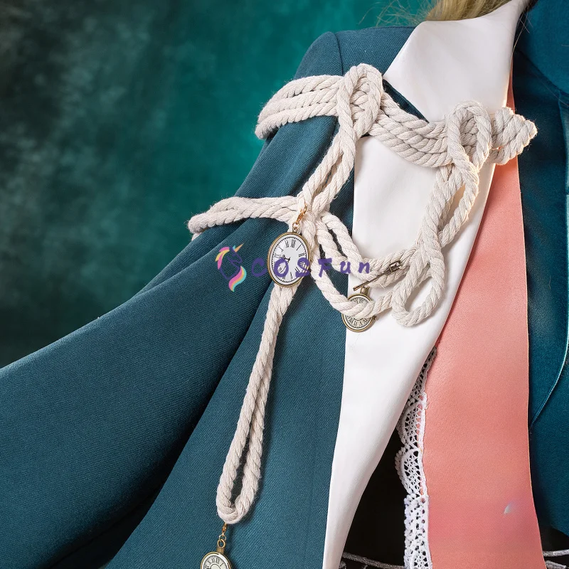 العكس: 1999 كورفوس تأثيري Iglika زي كوس لعبة أنيمي زي حفلة الهالوين لعب دور الملابس الملابس COSFun