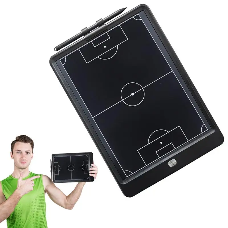 

Soccer Clipboard For Coaches Eraseable Basketball Play Board Lcd Soccer Strategy Board Versatile Training Writing Tablet