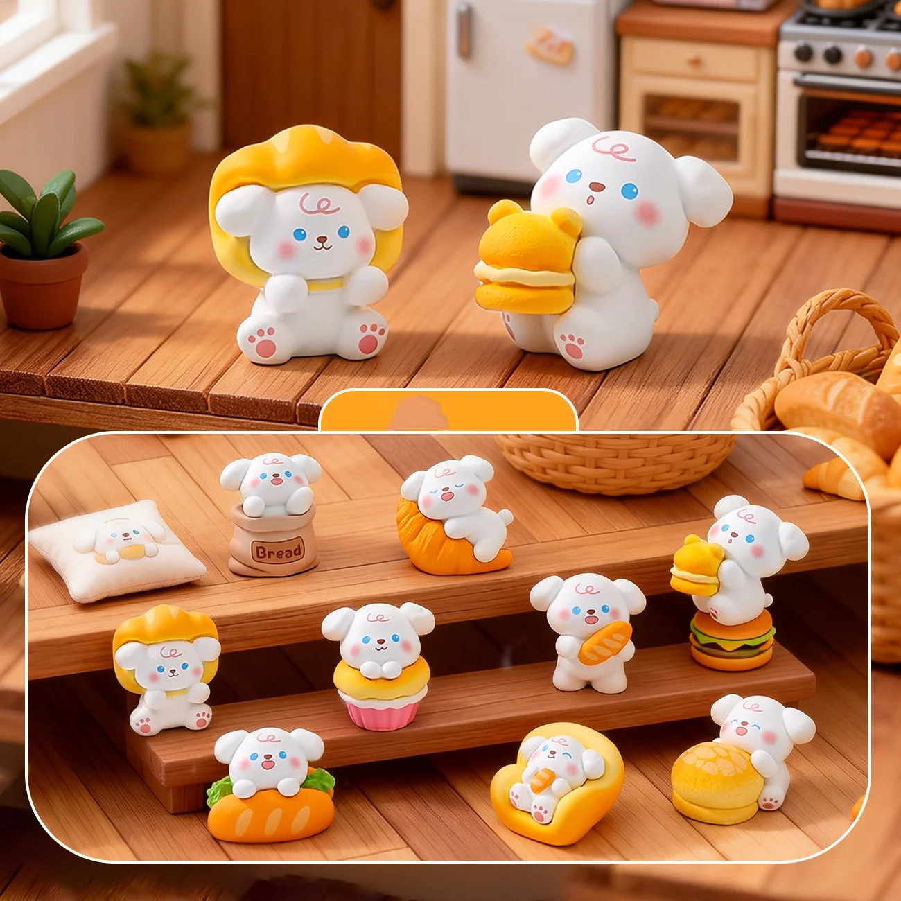 Mini Rabbit Carrot Figurines Cute Bunny Resin Ornaments Fairy Garden Dollhouse Car Dashboard Desktop DIY Micro Landscape Decor