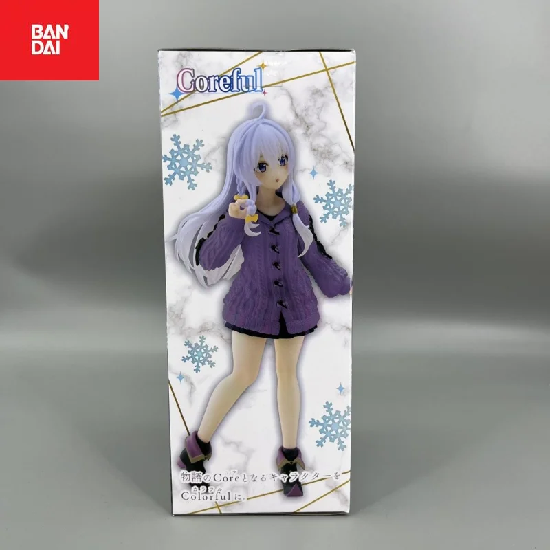 Figuras de acción Bandai nuevas, lindo TAITO, viaje de bruja, modelo Coreful Irena, colección de muñecos, decoración, juguete para niños, adornos de regalo