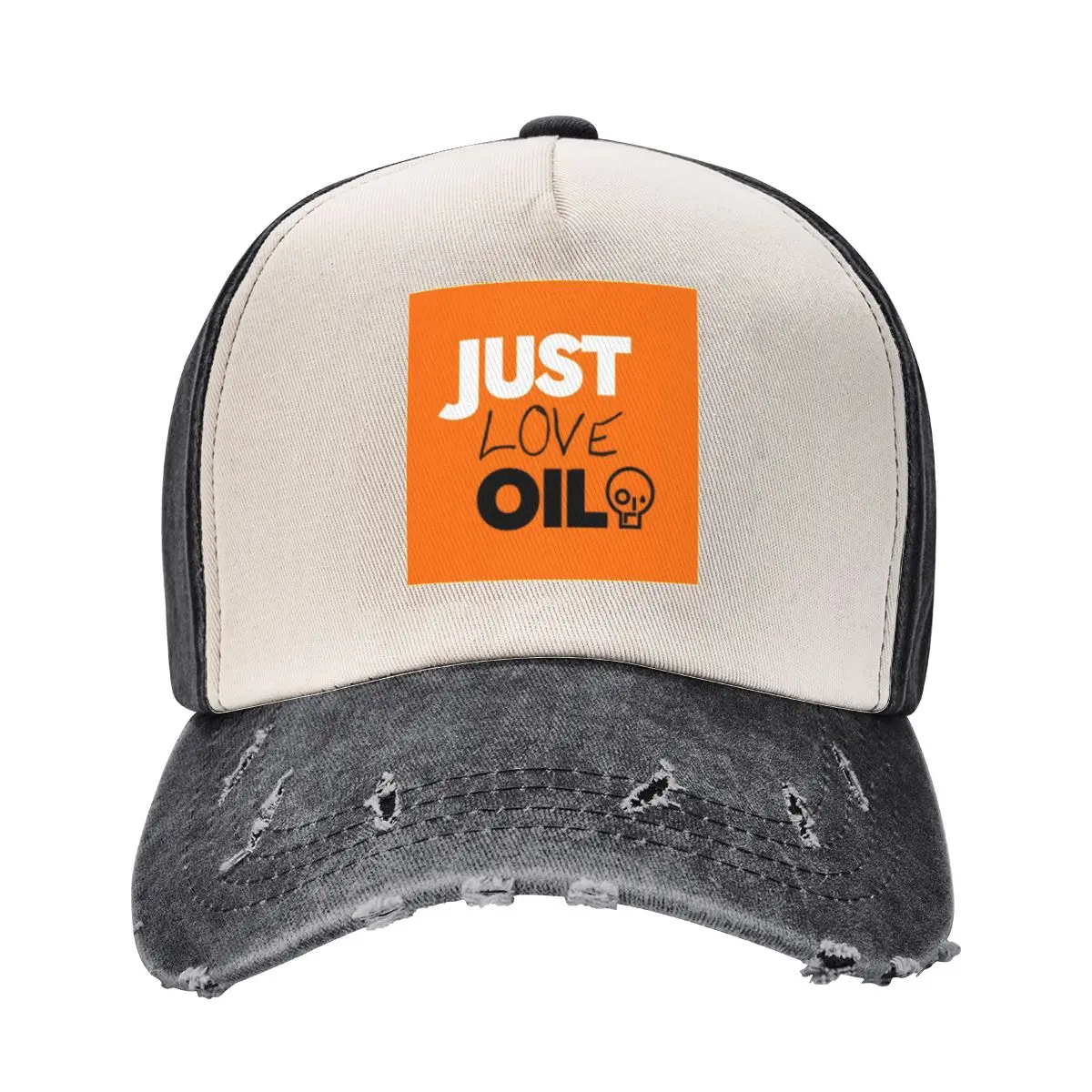 Just Love Oil - Just Stop Oil Parody Baseball Cap Uv Protection Solar Hat Wild Ball Hat Gentleman Hat New Golf Women Men's