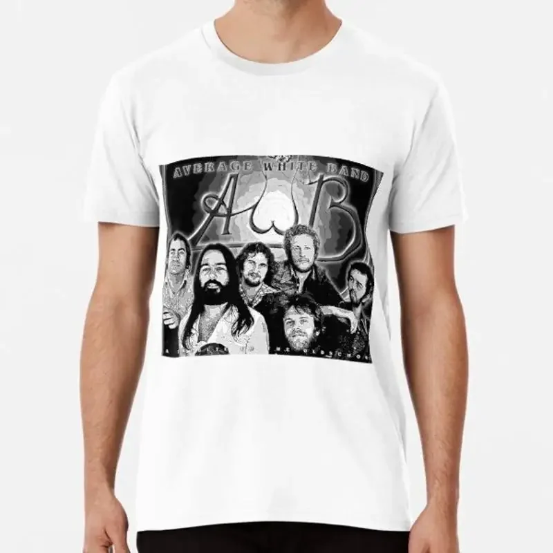 Average White Band T Shirt AWB Pick Up the Pieces Cut the Cake Soul Searching