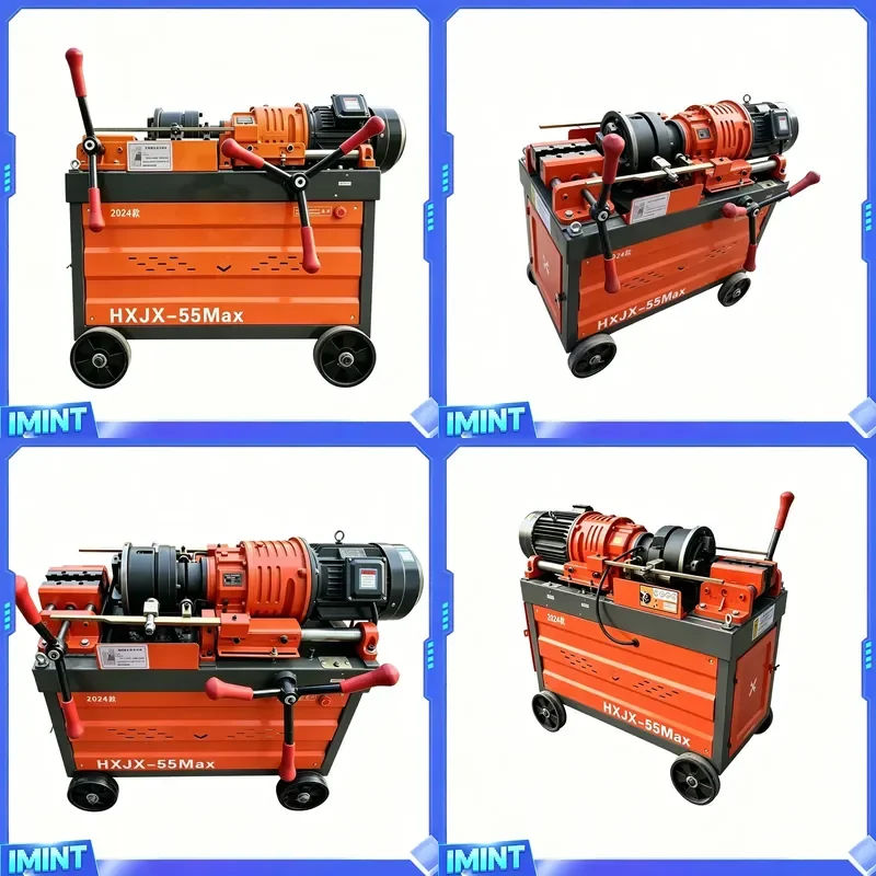 Factory Wholesale Rebar Thread Rolling Machine 16-40mm 380V 7.5KW With Complete Core Motor Components for Construction