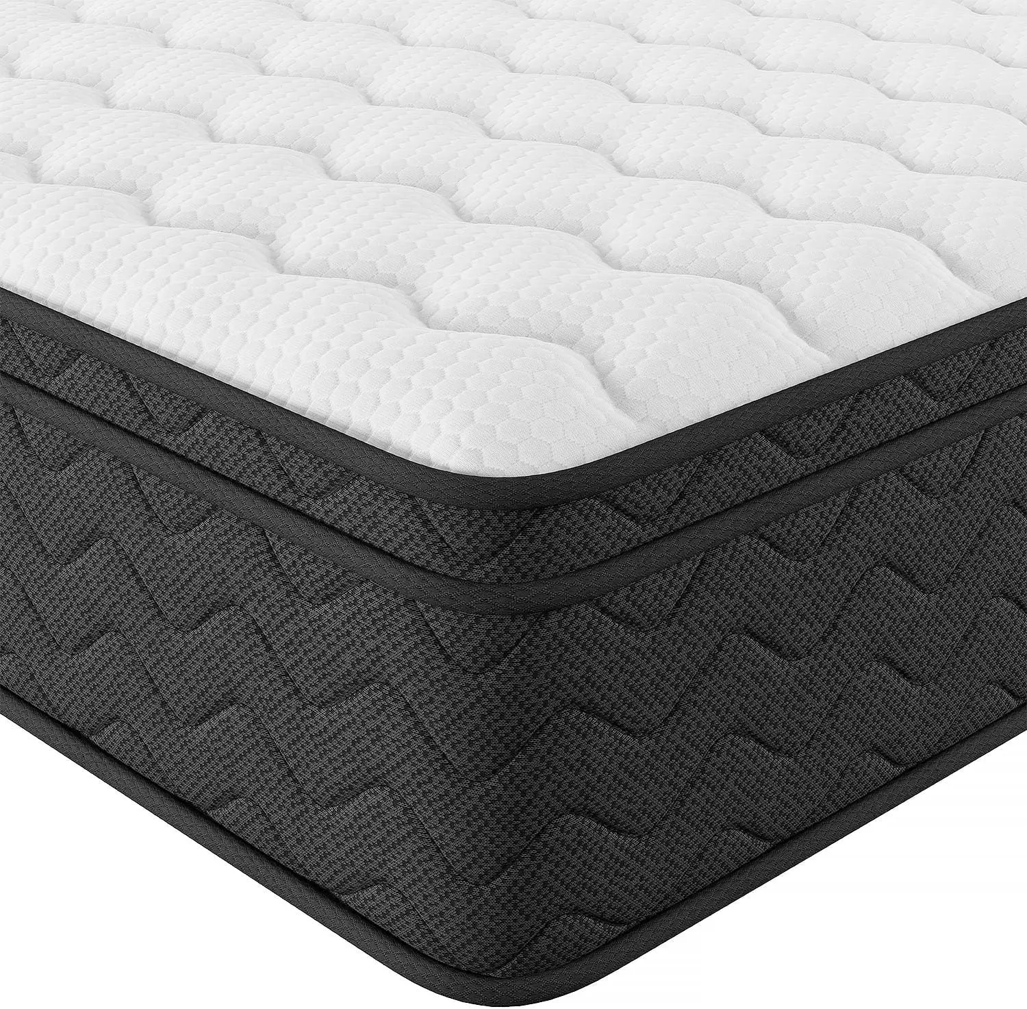 

Матрас Queen, 10-дюймовый матрас Queen Size, гибридный матрас в коробке, пенка с эффектом памяти и поддержка средней твердых материалов, Oeko-TEX и CertiPUR-US