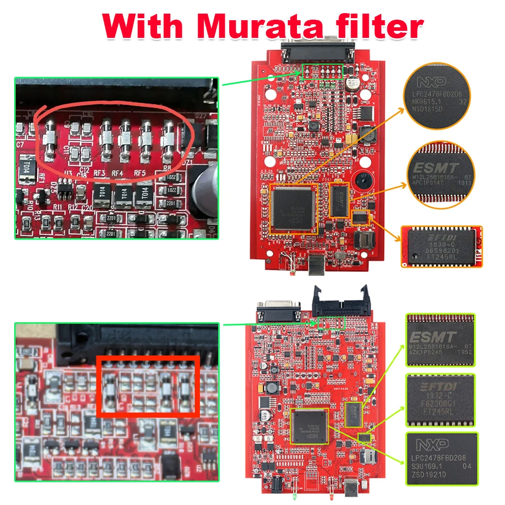 Kess KTAG ECU Chip Tuning Kit Kess V2 V5.017 2.80 EU Red KTAG 7.020 2.25 OBD2 Online Unlimited Repair Kit Car Truck with Toolbox