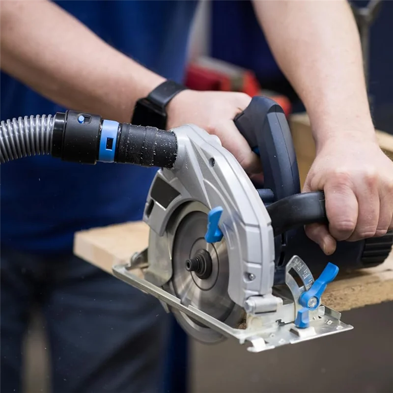 ABKO-Set di adattatori per elettroutensili espansi con clic rapido per la raccolta della polvere, le migliori utensili elettrici per la lavorazione del legno, levigatrici e aspirapolvere per negozi