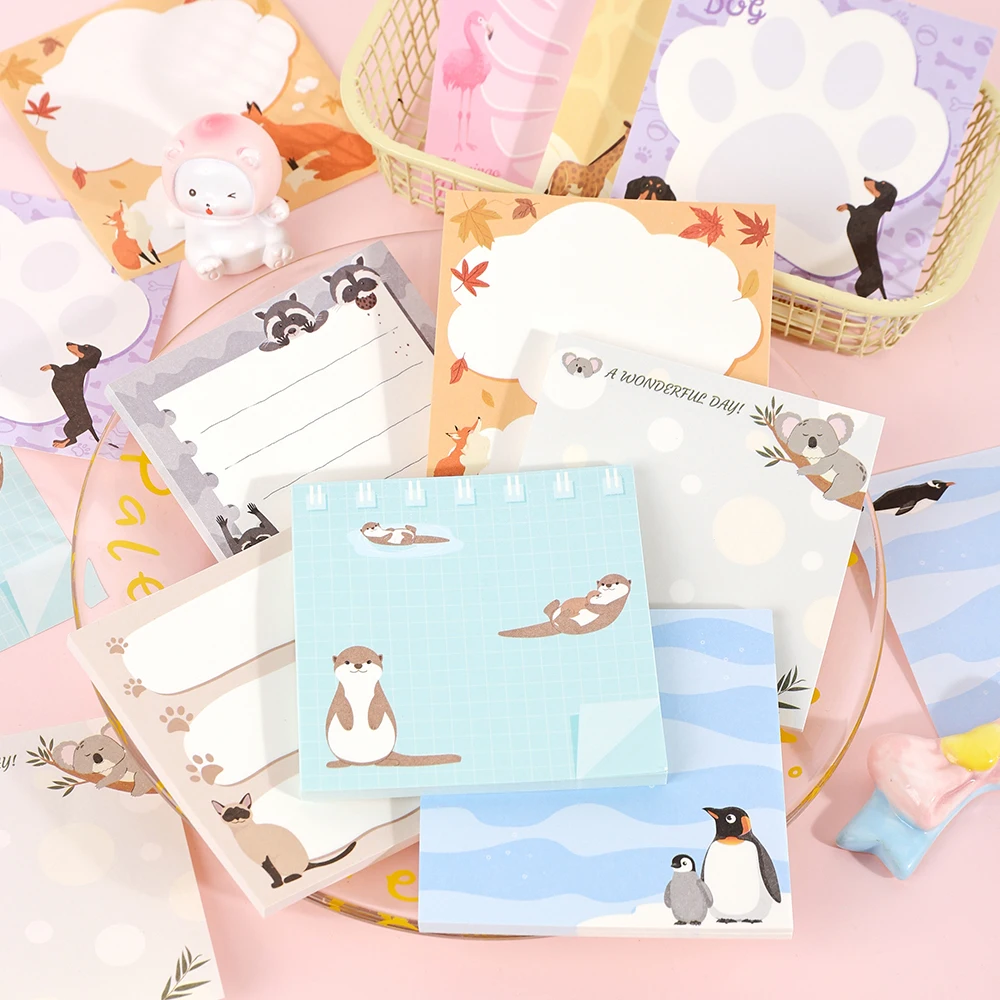 450 450 Sheets Sticky Notes Pack Cute Adhesive Memo Pad Set for Office Students Colleagues Friends Boost Organization - Aliexpress Deal