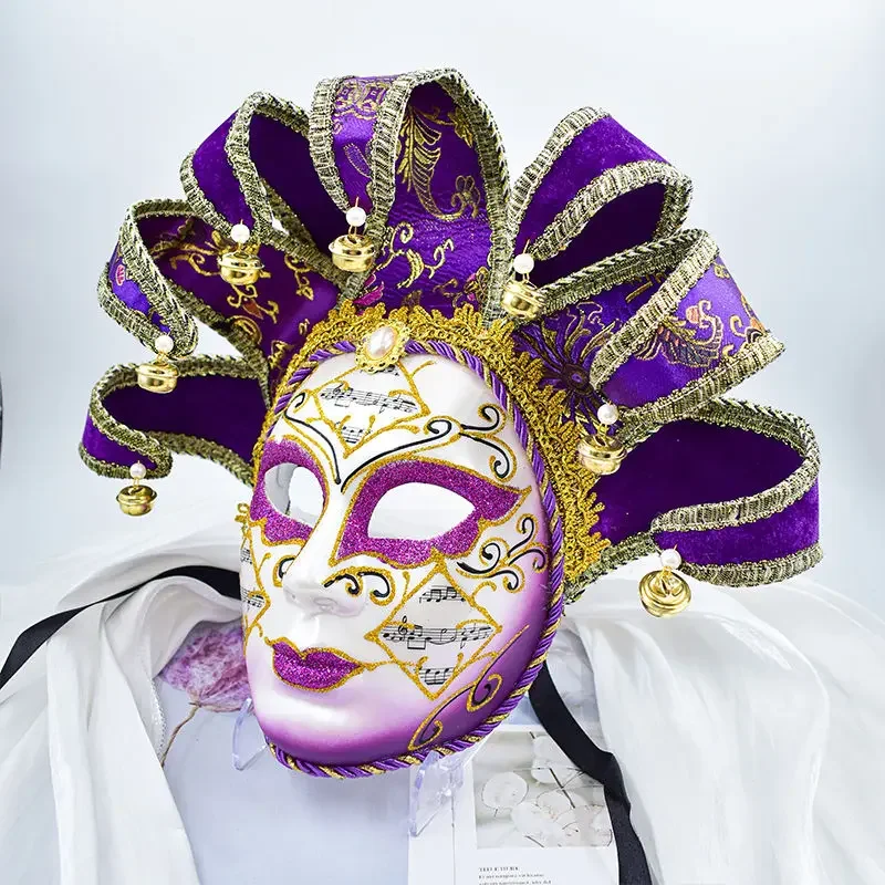 Karnawałowa piękna maska na bal przebierańców, rekwizyty dla dorosłych mężczyzn i kobiet