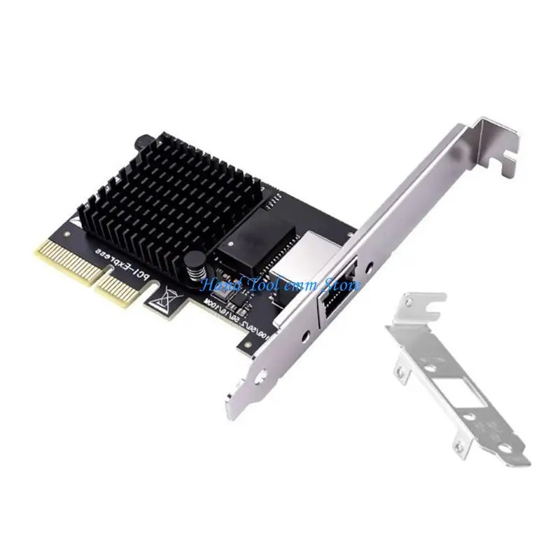 H37F PCIe to 10Gbps RJ45 Ethernet Card for 10 11 For Servers And Workstations