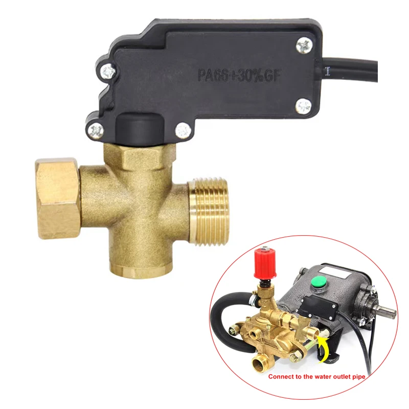 

Car Washer Machine High Pressure Cleaner Automatic Induction Pressure Switch for 55/58 Car Washing Machine