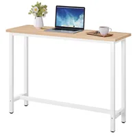 WOLTU Bar Kitchen Table Breakfast Dining Coffee Tea Table with Footrest Entrance Table Side Table Sideboards for Living Room
