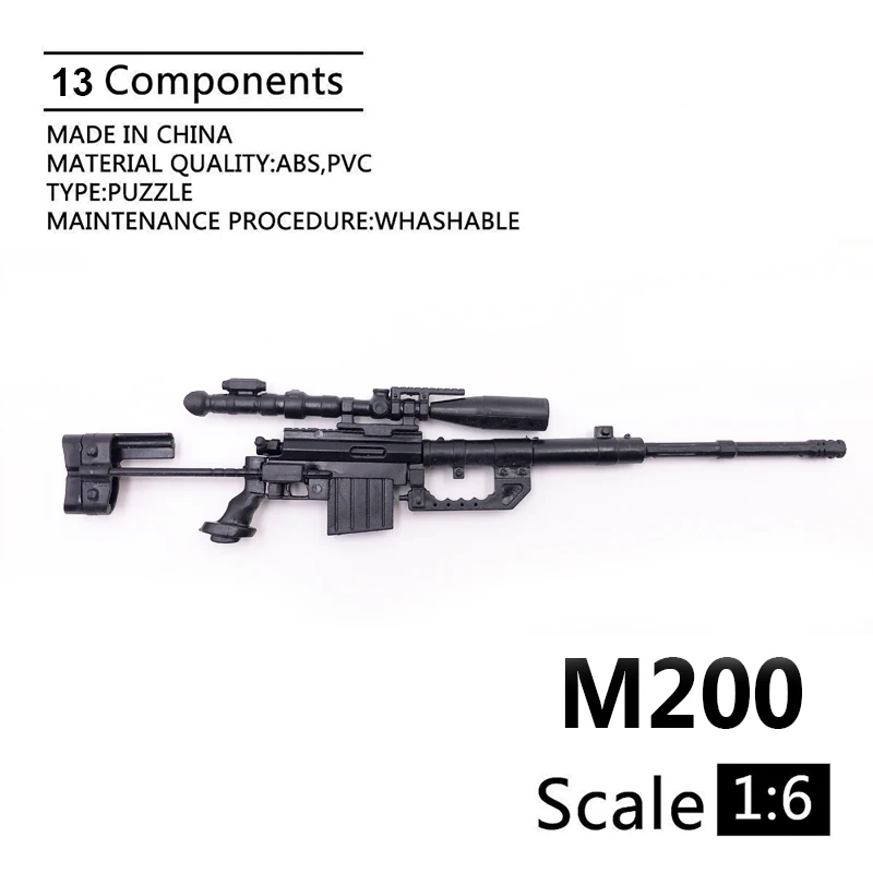 Arma M200: Tudo o que Você Precisa Saber Sobre o Modelo 1:6 para Coleção e Exibição