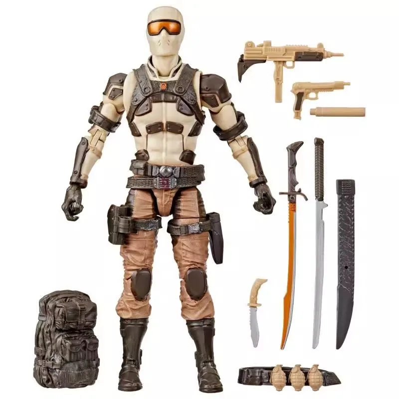 Hasbro Original véritable G.I. Joe Snakeeyes marin 6 pouces figurine jouets pour garçons filles cadeau modèle à collectionner ornements
