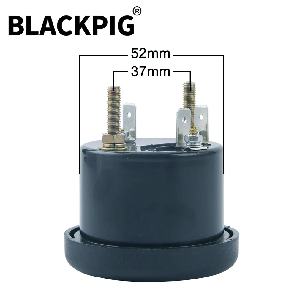 52MM 0-10 bars 10bars Oil Pressure Gauge Diesel Generator Gauge Meter Genset Parts DC 12V 24V