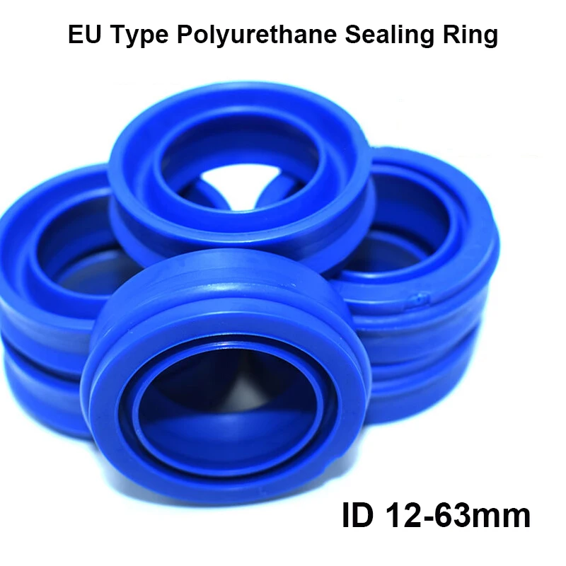 EU Type Polyurethane Sealing Ring Cylinder Piston Rod Bidirectional Dustproof Gasket Dual Purpose Air Seal Oil Seal Washer