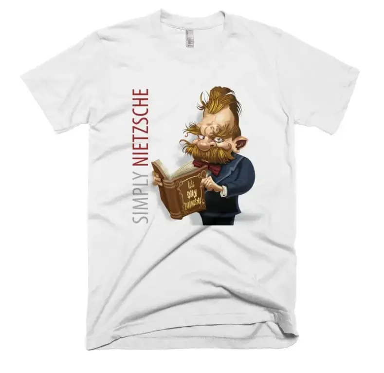 Friedrich Nietzsche T-shirt Celebrate the Iconic German