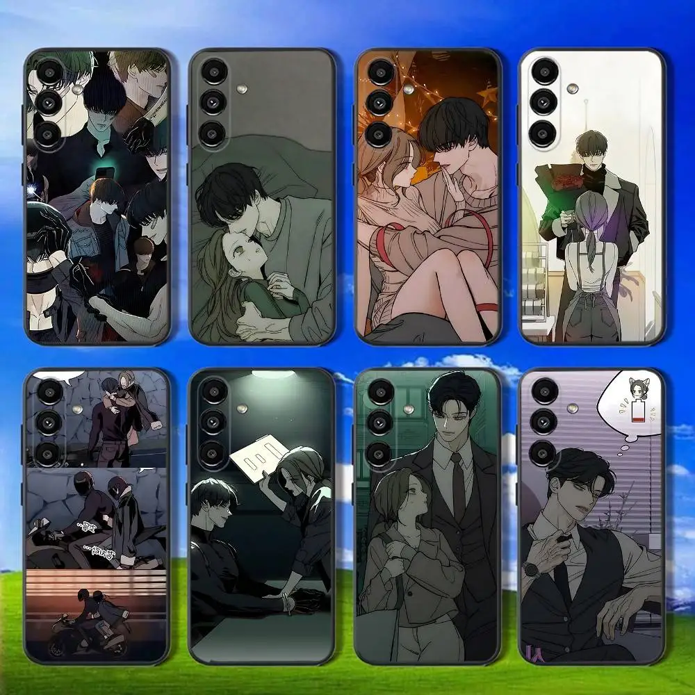 

T-Tears on a Withered Flower Phone Case For Samsung Galaxy A13,A21s,A22,A31,A32,A52,A53,A71,A80,Soft Black Shell