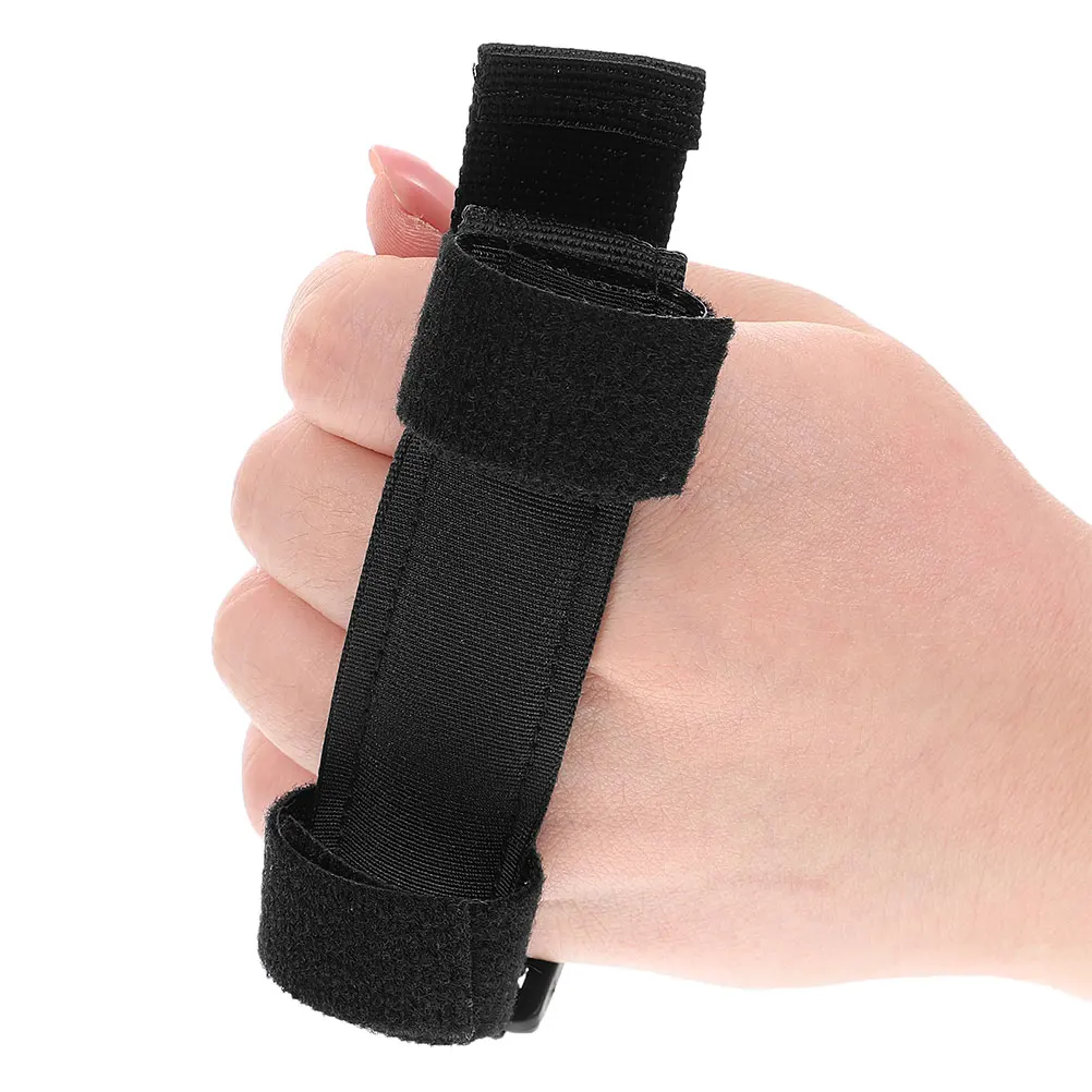 

2pcs Adaptive Utensil Holder Elder Eating Assistance Adjustable Cuff Elastic Bracket Universal Cuff For Cutlery Hand Strap Aid