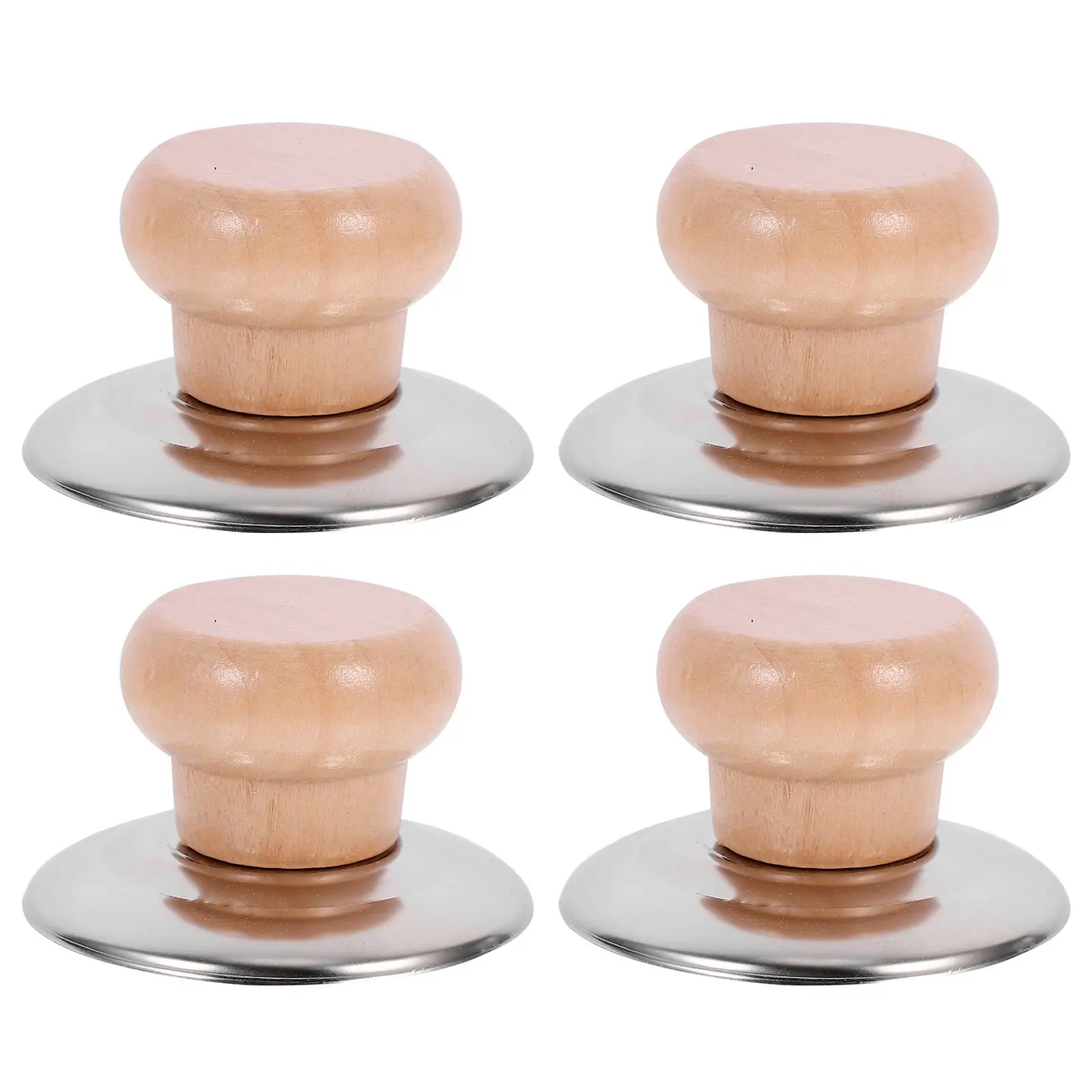

Solid Wood Lid H le Pot Lid H le Accessory Anti scald Replacement Smooth Install Kitchen Utensil