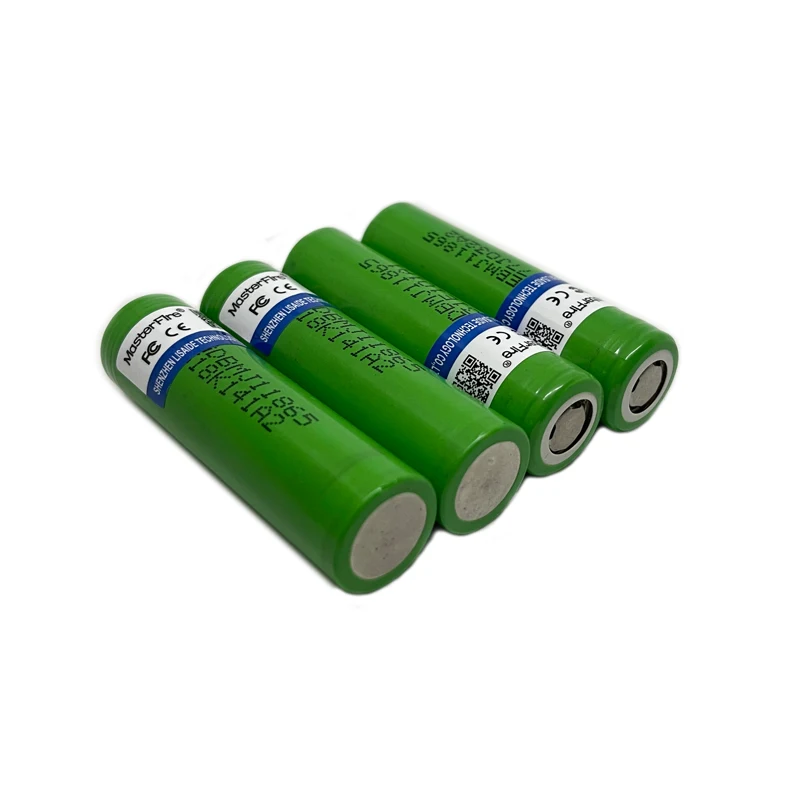 MaterFire Original 18650 3350mah INR18650MJ1 3.7V Rechargeable Lithium Battery MJ1 18650 3350mah Li-ion Torch Batteries Cell 10A