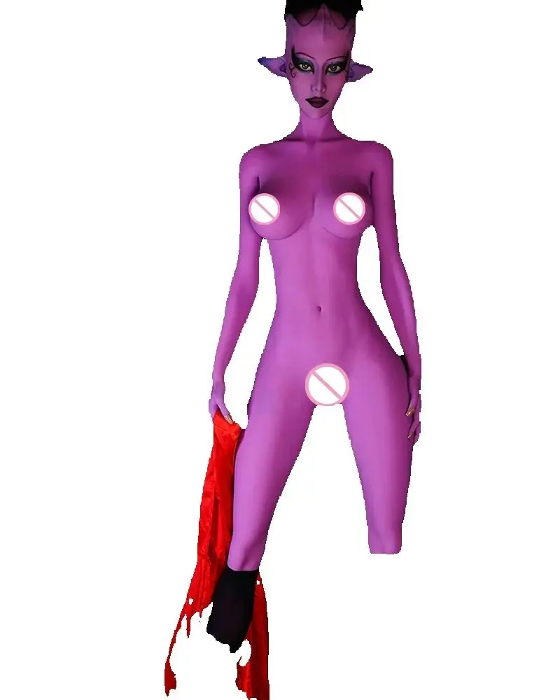BXA European warehouse stock 170CM shaped purple skin sex robot made with vagina penetrating anus for men's sex viewing toy 18+