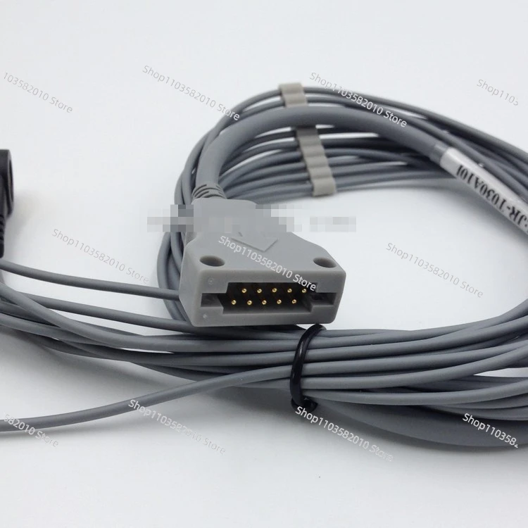 10-pin and 10-lead Dynamic Lead Suitable for Hangzhou Baihui Dynamic ECG Lead.