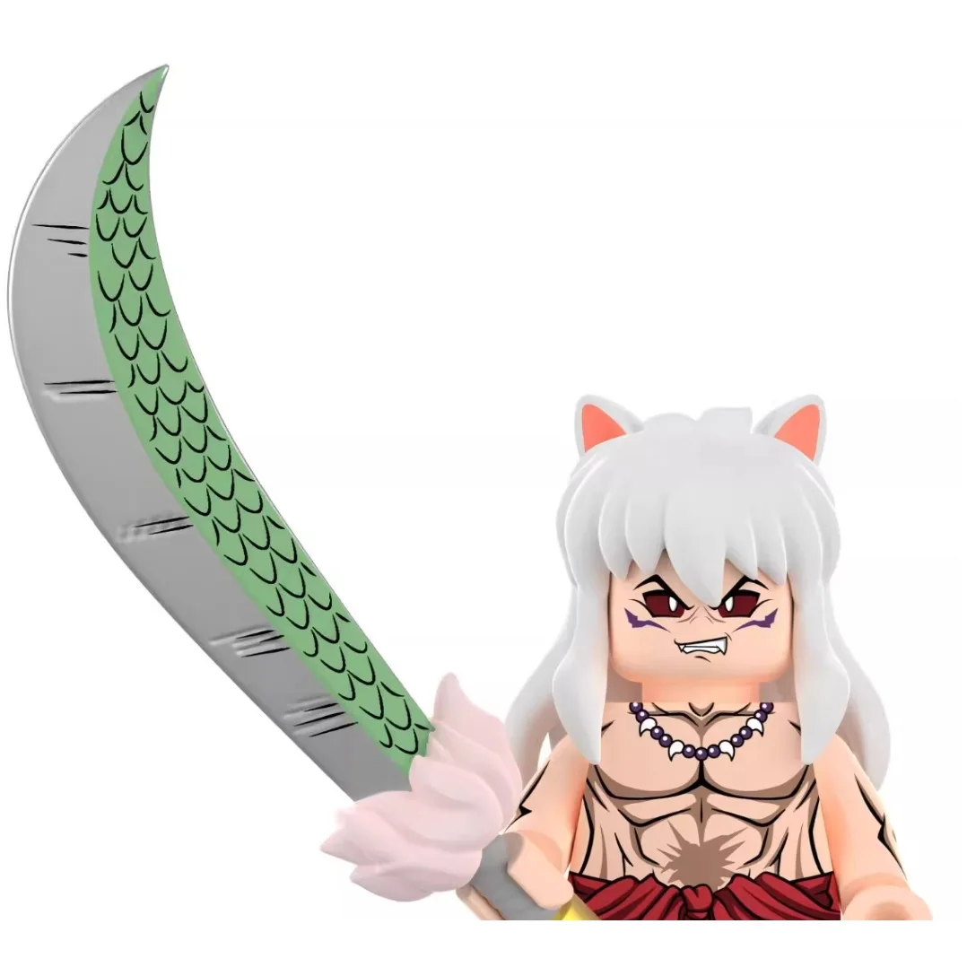 Inuyasha blocs de construction Sesshoumaru Mini figurine jouets