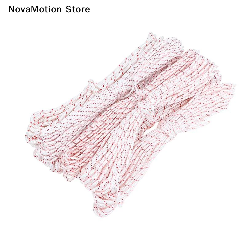 [NM]10M Nylon Pull Cord Recoil Starter Rope Replacement For Lawn Mower Chainsaw Trimmer Edger Engine Parts Garden Tool[NM]