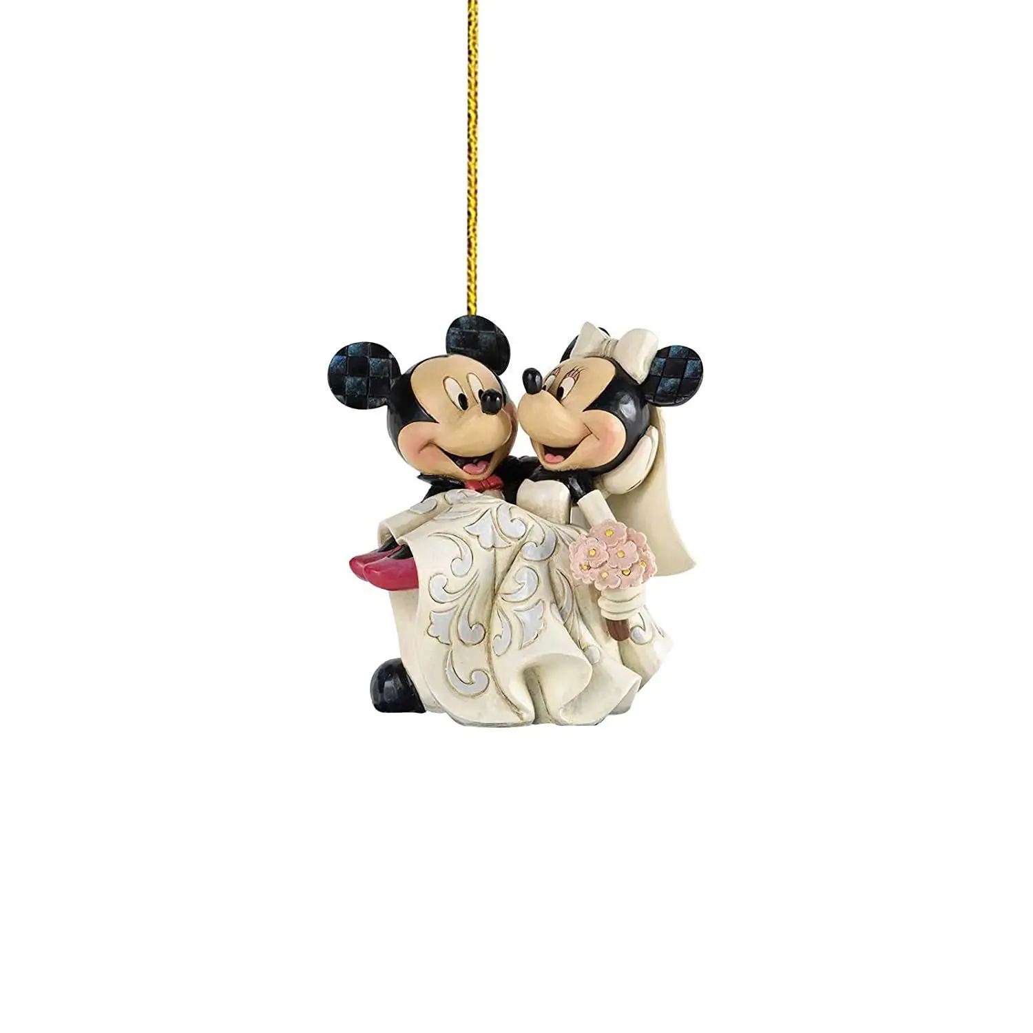 Disney Kawaii Mickey Minnie Mouse Tree Decoration Hanging Pendant Ornament Christmas Decor Kids Charm Adorable Trinket Toys