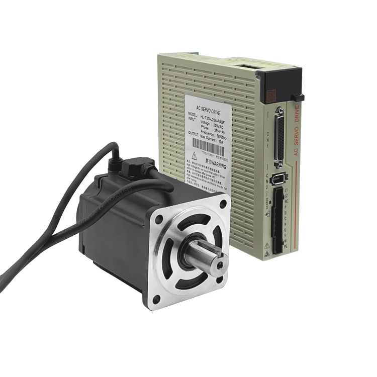 

Waterproof Ac Motor 0.75kw 220v ac servo motor 750w 2.4nm 3000 rpm 750w Ac Servo Motor And Drive For Sale 80AST-A1C02430