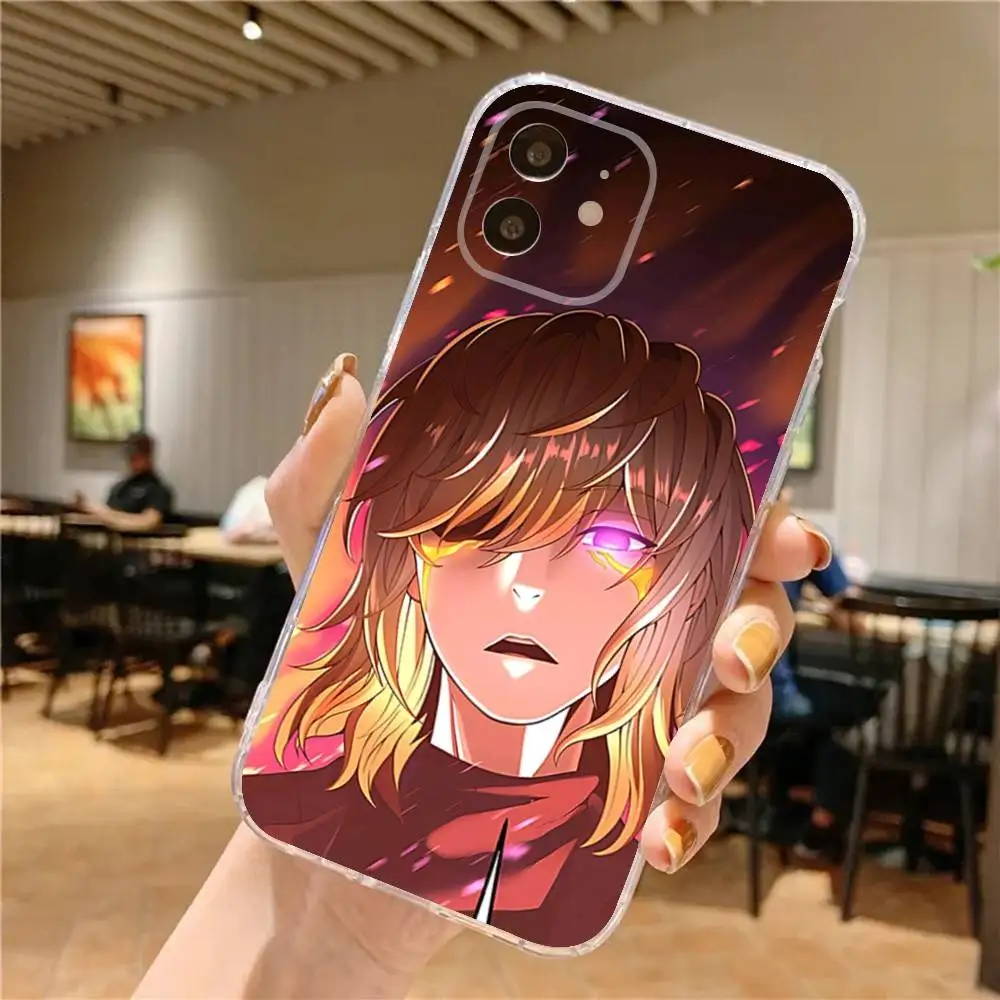 حافظة هاتف The Beginning After End لهاتف iPhone 17,16,15,14,13,12,11 Pro,Max,Plus,X,XS,XR,SE4,E غطاء ناعم شفاف صغير