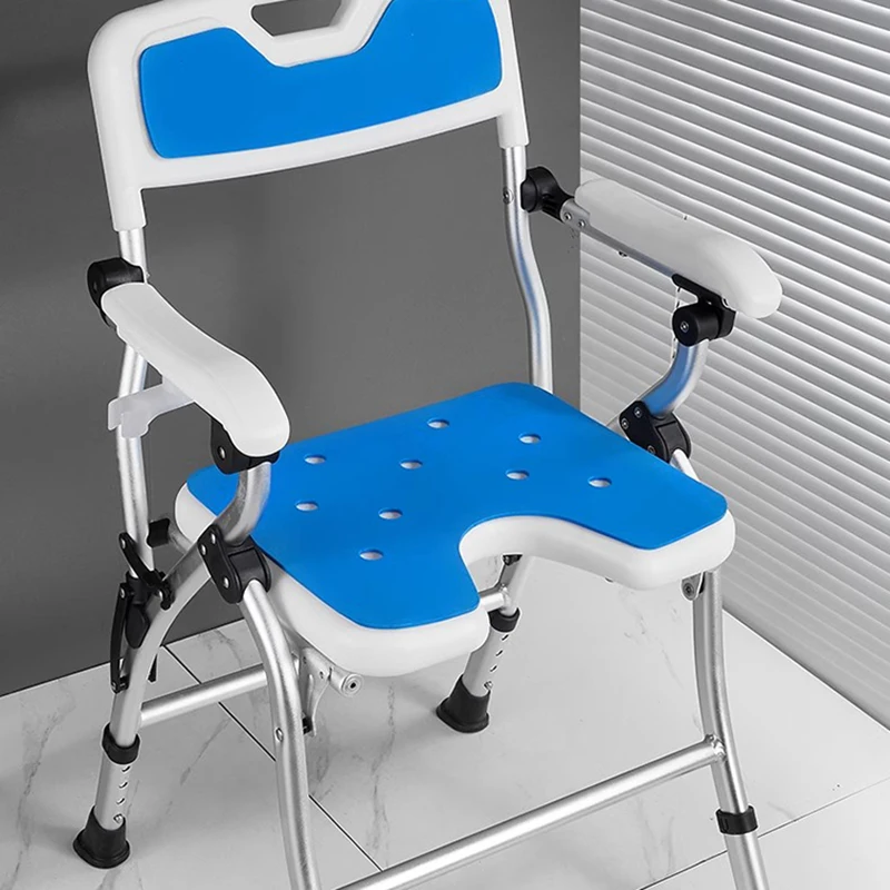 Shower Chair Senior Chairs Elderly Chairs Adjustable Heights Senior Chairs Portable Krzesło Prysznicowe Senior Furnitures