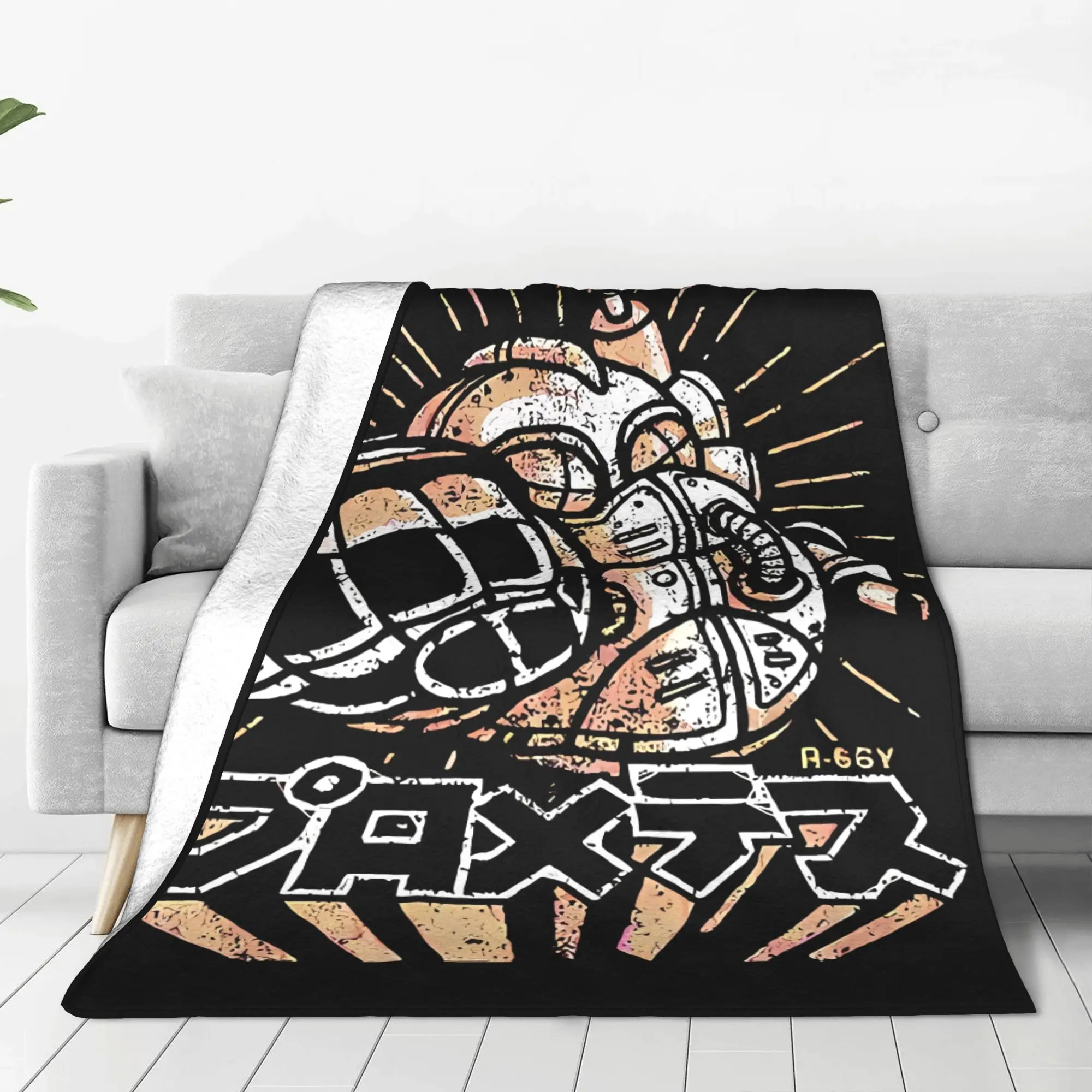 1PC Home Cutecore Robo Chrono Trigger Blanket Super Cosy Plush Home Living Room Sofa Halloween