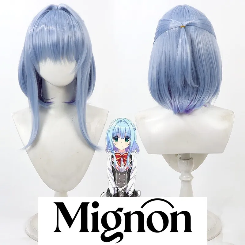 

Креативный парик для косплея Hinai Asumi, двухцветный силиконовый скальп, подарок на Хэллоуин