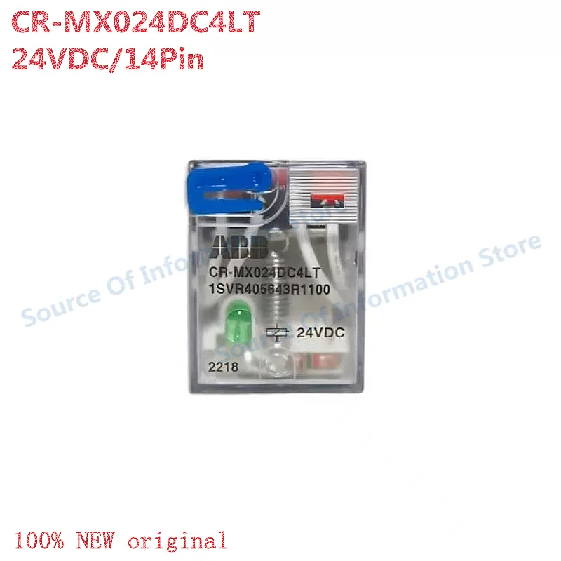 

5Pcs ABB CR-MX024DC4LT 24VDC 14-Pin Intermediate Relay for Electrical Engineering