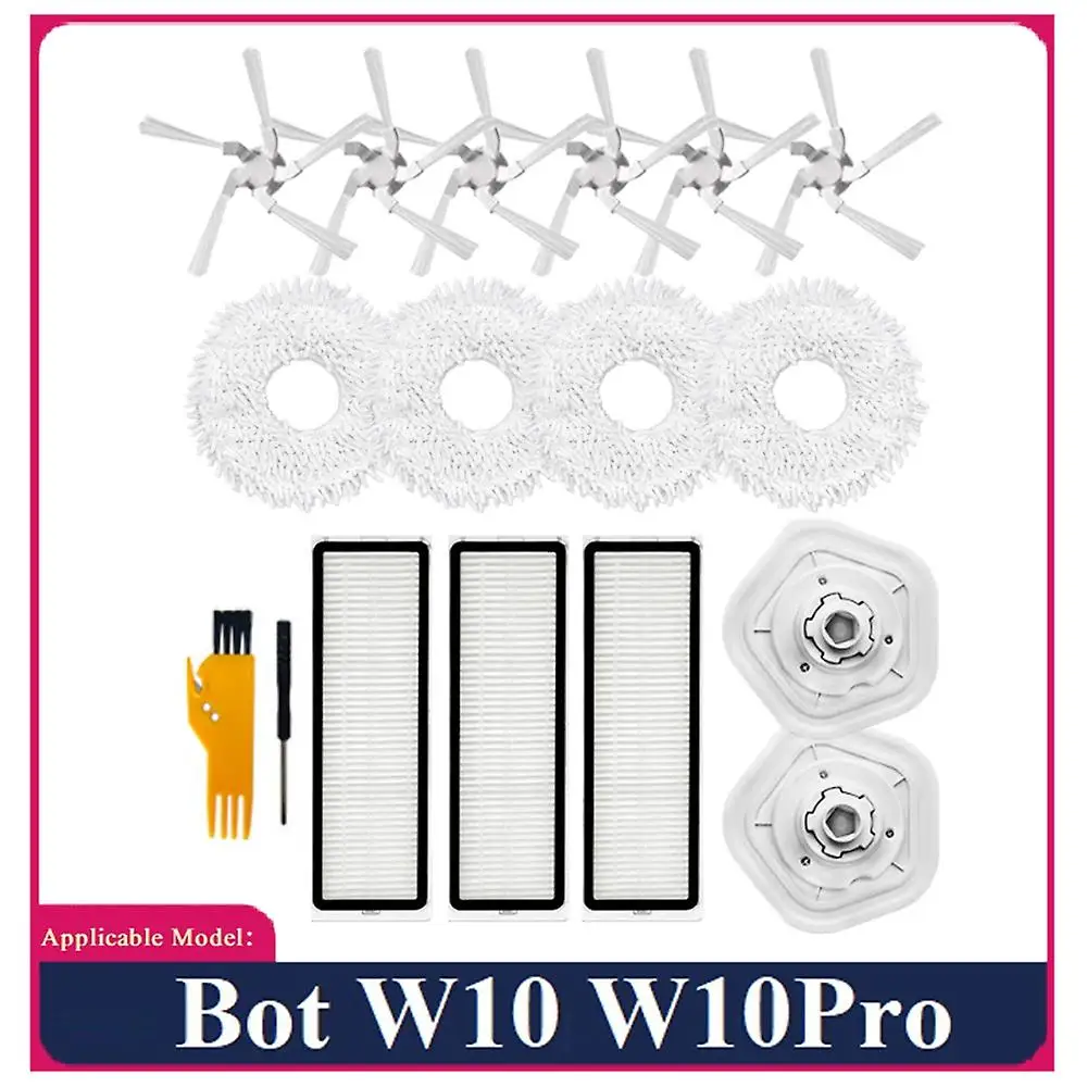 17 Stuks Vervangende Kit Hepa Filter Zijborstel Dweildoek Reinigingsborstel