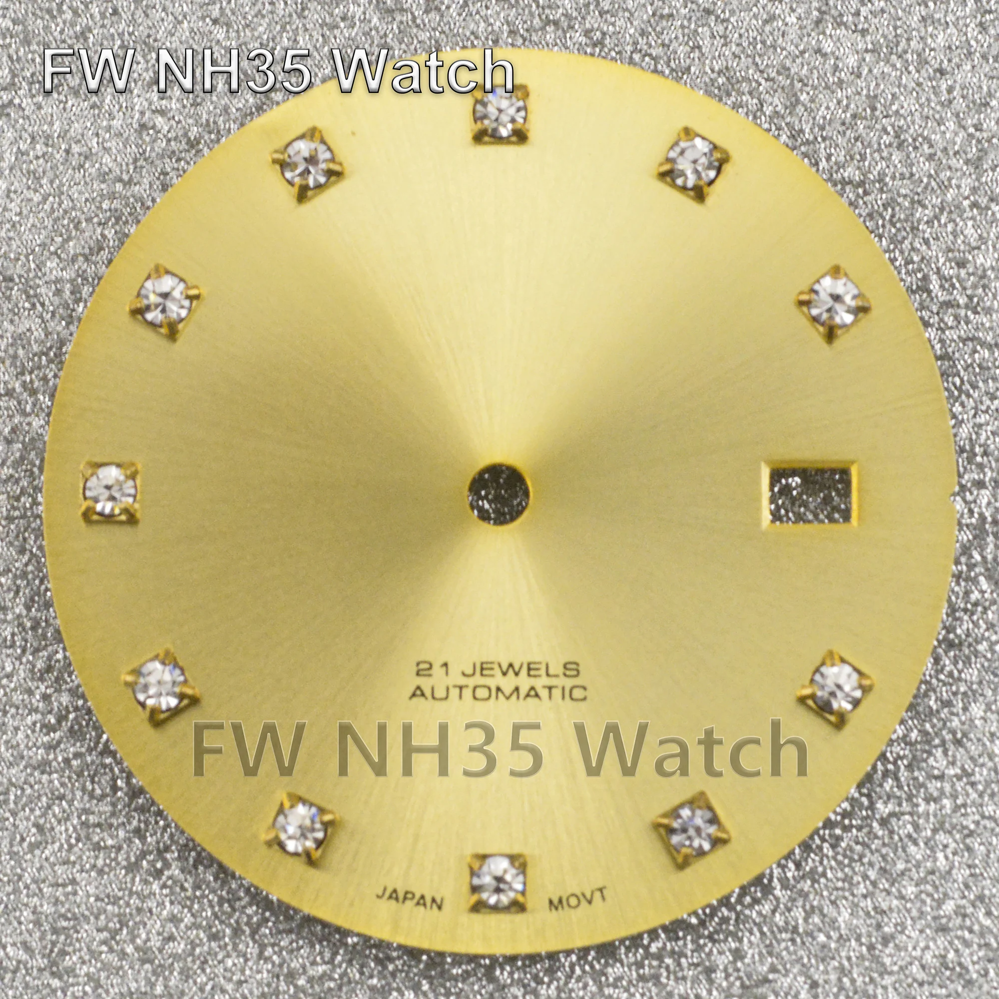 

NH35 Dial 31mm Dial for Datejust 41mm Case Watch Accessories DIY Watch Face Fit NH35 Movement Watch Parts Repair Tool Watch Dial