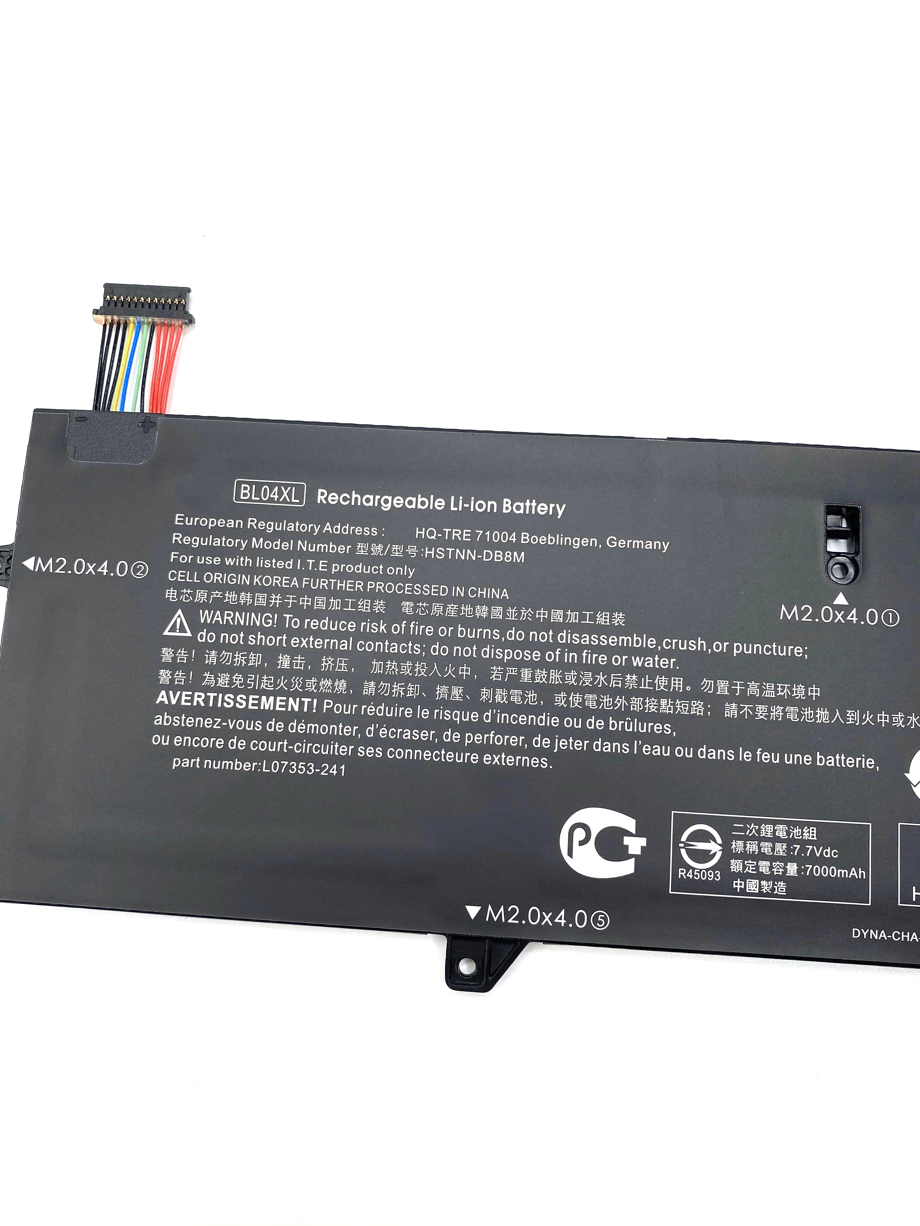 

BL04XL Laptop Battery For HP EliteBook X360 1040 G5 G6 Series HSTNN-DB8M HSTNN-UB7N L07041-855 L07353-241 L07353-2C1 L07353-541
