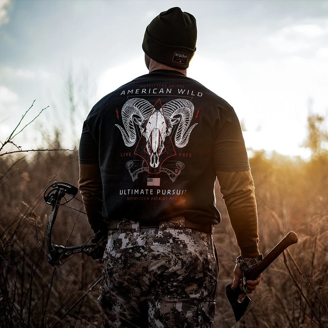 The Tough Guy Club's Summer New Collection of Short-sleeved T-shirts Featuring Goats and Bows and Arrows