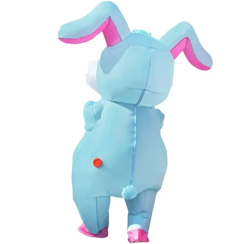 Adult ET Alien Rabbit Inflatable Cosplay Costume Fantasy Easter Bunny Stage Performance Festival Carnival Party Clothing