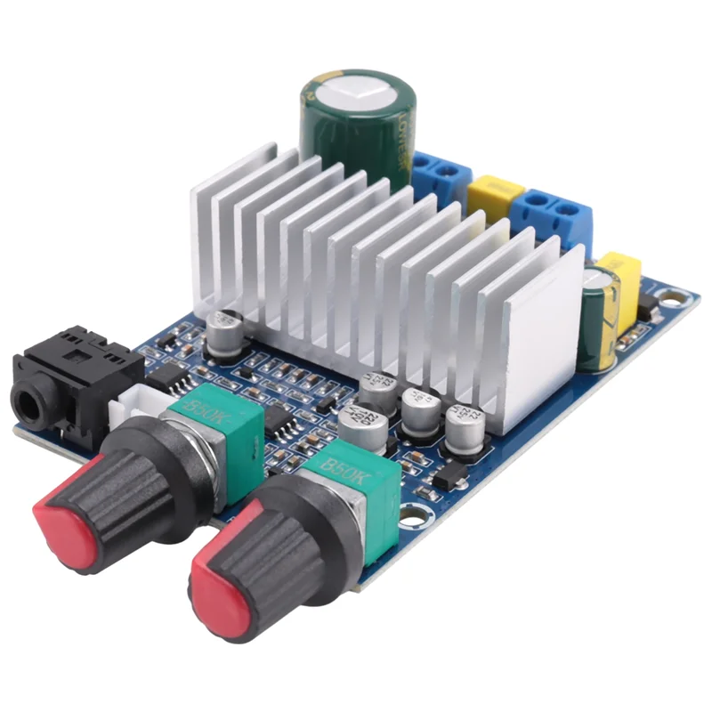 FULL-TPA3116 Плата усилителя сабвуфера 100 Вт, бас-выход, 12-24 В постоянного тока, цифровые небольшие усилители мощности, аксессуары для видео и аудио