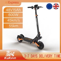 Electric Scooter KuKirin G2 Pro 600W Motor 48V 15.6Ah Battery 10 Inch Off-road Front Tyres Foldable Escooter