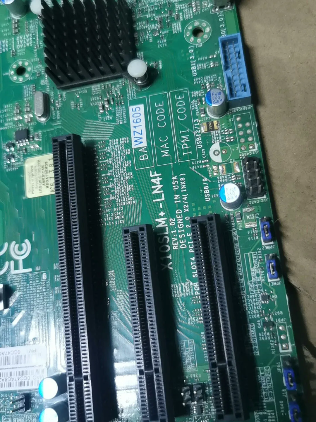 X10SLM-F For Supermicro Server microATX Motherboard 1150 Intel C222 Support E3-1200 v3/v4 DDR3 PCI-E 3.0  X10SLM-F