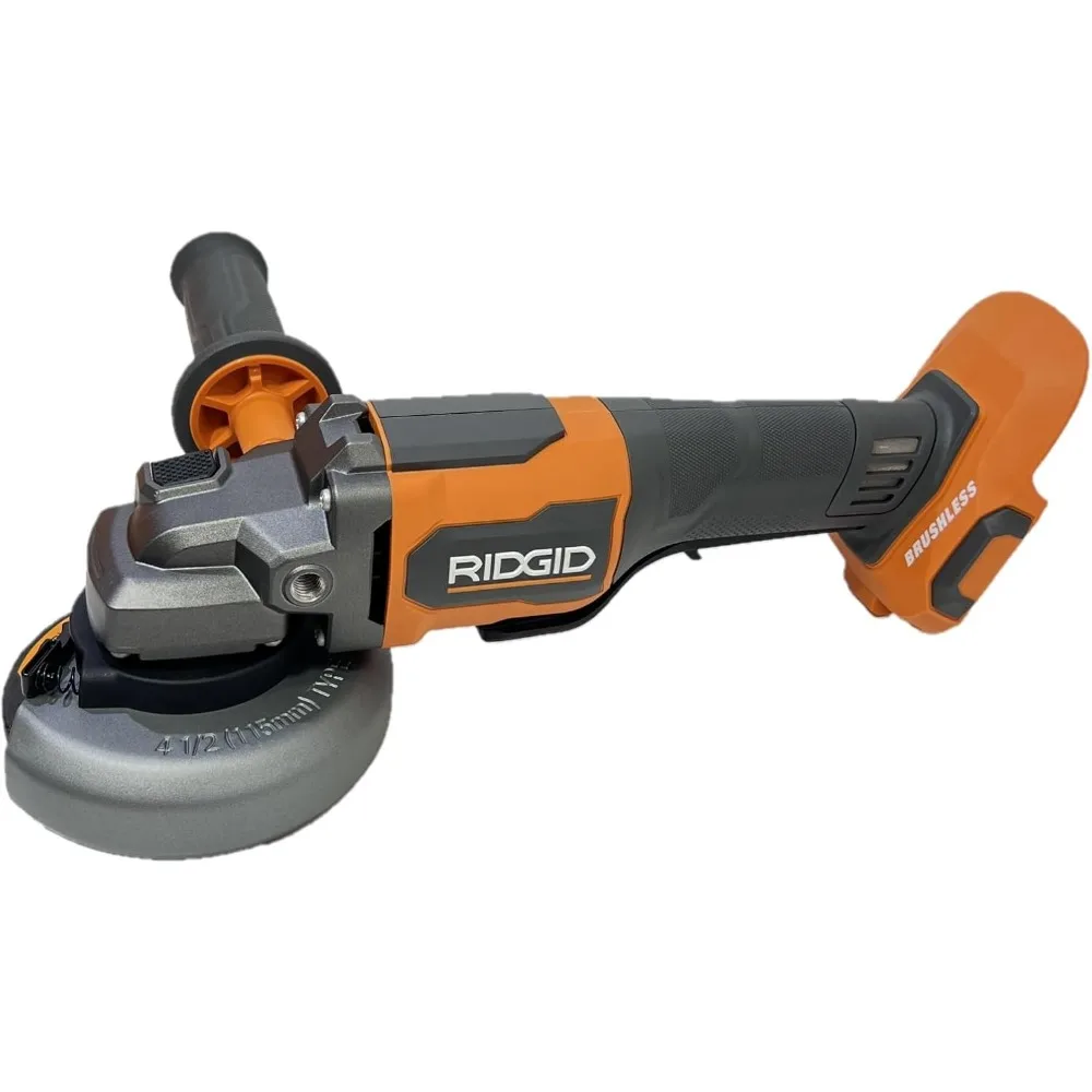 18V Tanpa Kabel Tanpa Sikat 4-1/2 inci. Gerinda Sudut dengan Saklar Dayung (Hanya Alat)