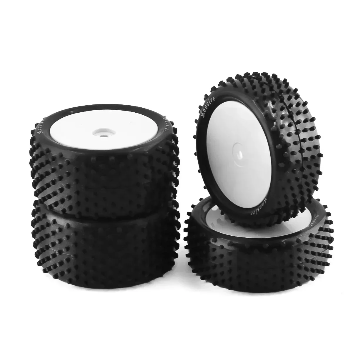 

2WD 4WD Plastic Wheel Rubber Tire For 1/10 Off-Road RC Car SRX2 SRX4 Bandit Tekno EB410 YOKOMO YZ4