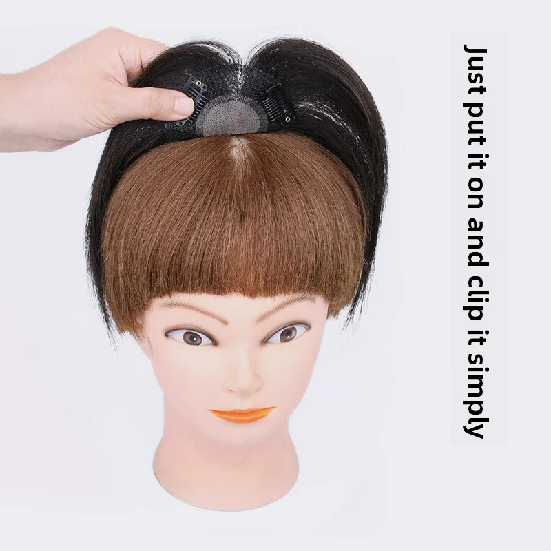 9x9 سنتيمتر قطعة شعر ريمي الشعر البشري الطبيعي السيدات توبر بسرعة زيادة حجم المبيعات للنساء ترقق الشعر وتغطية الشعر الرمادي #6