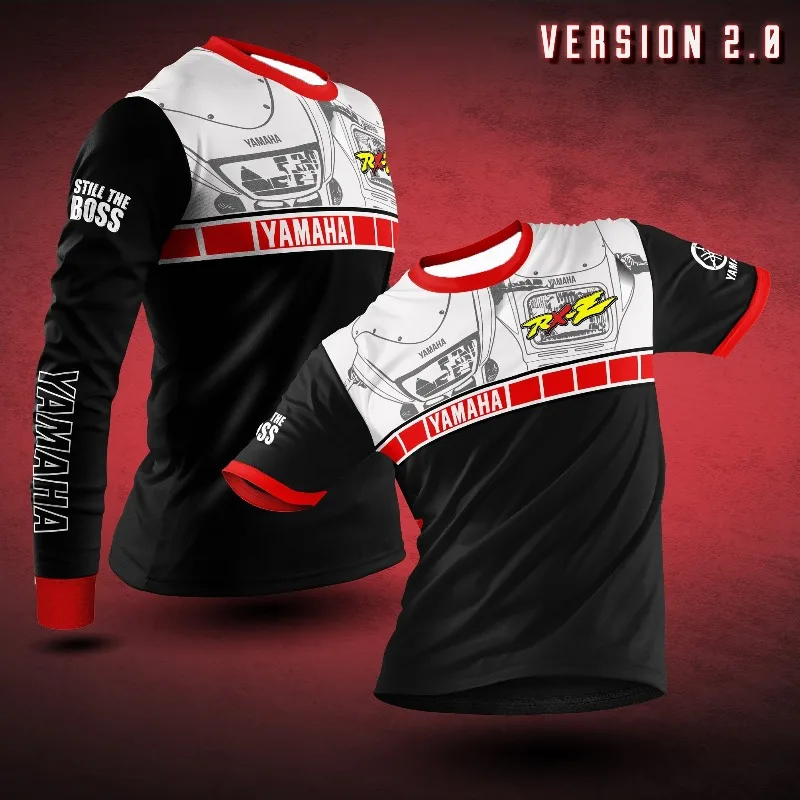 Latest Men's and Women's Outdoor Sports Casual T-shirts, Y2K Style Motorcycle Racing Short-sleeved Shirts